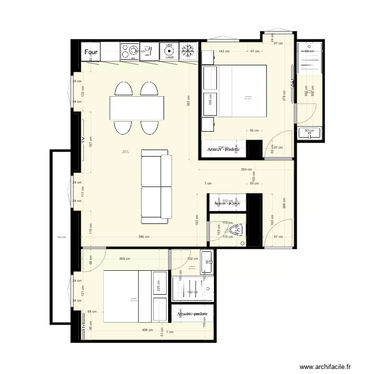 CARGNIER BEAUSOLEIL PROJET. Plan de 