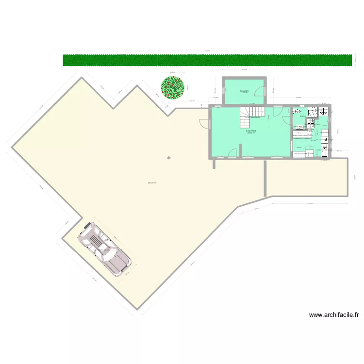PLAN de MASSE (TERRASSEMENT) 4 JUILLET 2023  2. Plan de 