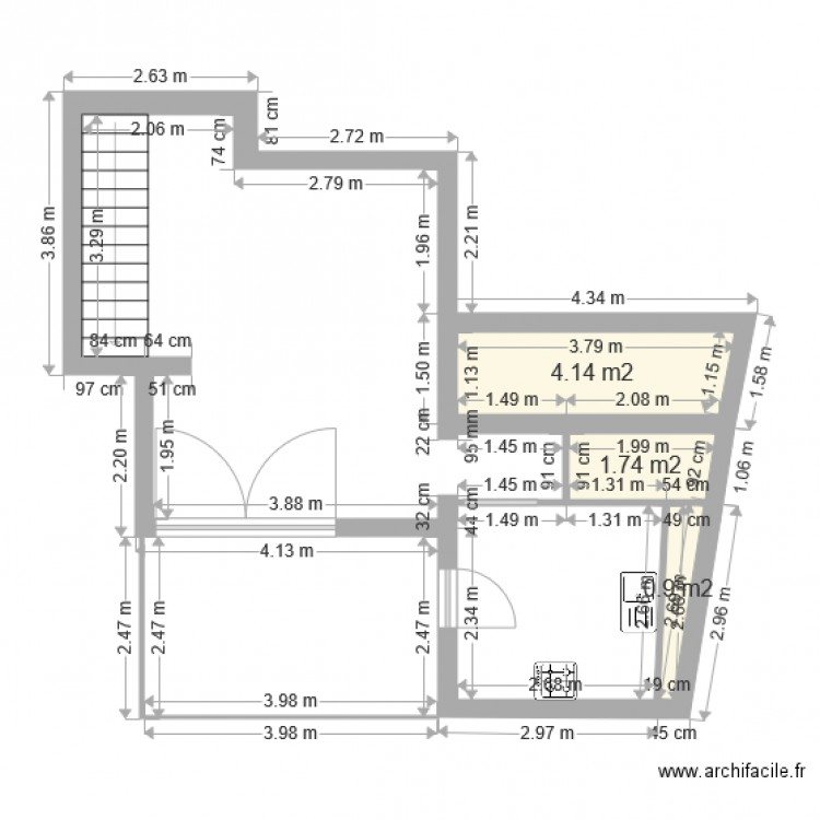 Le Plessis niveau intermédiaire. Plan de 0 pièce et 0 m2