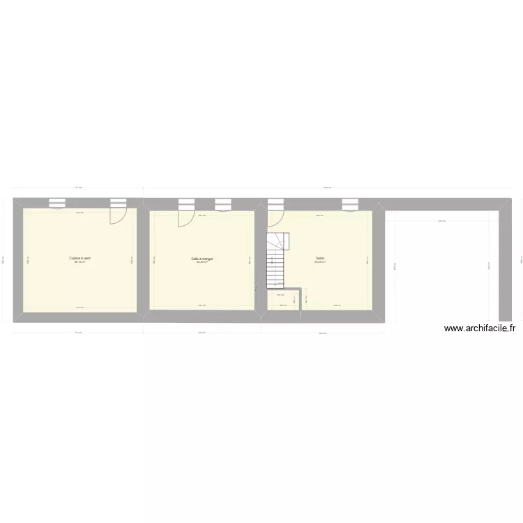 CHEZ VOIX RDC. Plan de 