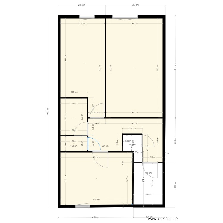 Appart eaubonne. Plan de 0 pièce et 0 m2