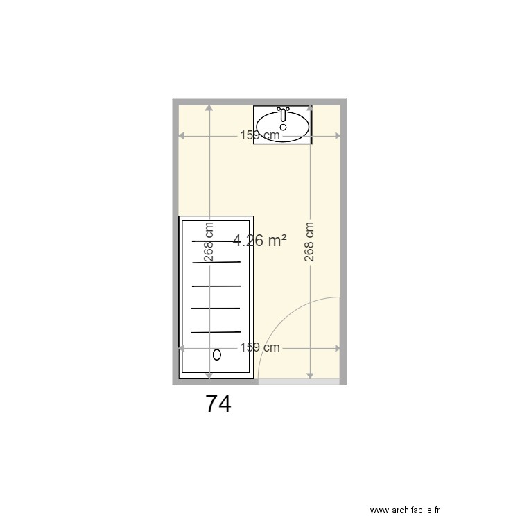 BARRY. Plan de 0 pièce et 0 m2