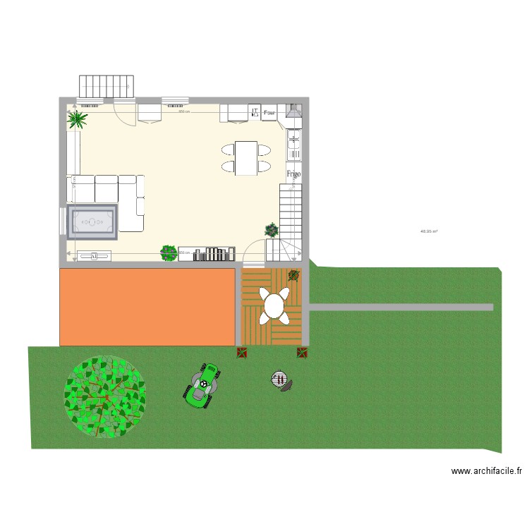 maison la chatre 3. Plan de 0 pièce et 0 m2