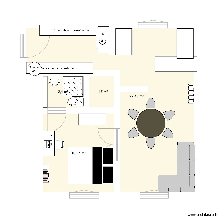 18ruArgonne. Plan de 0 pièce et 0 m2