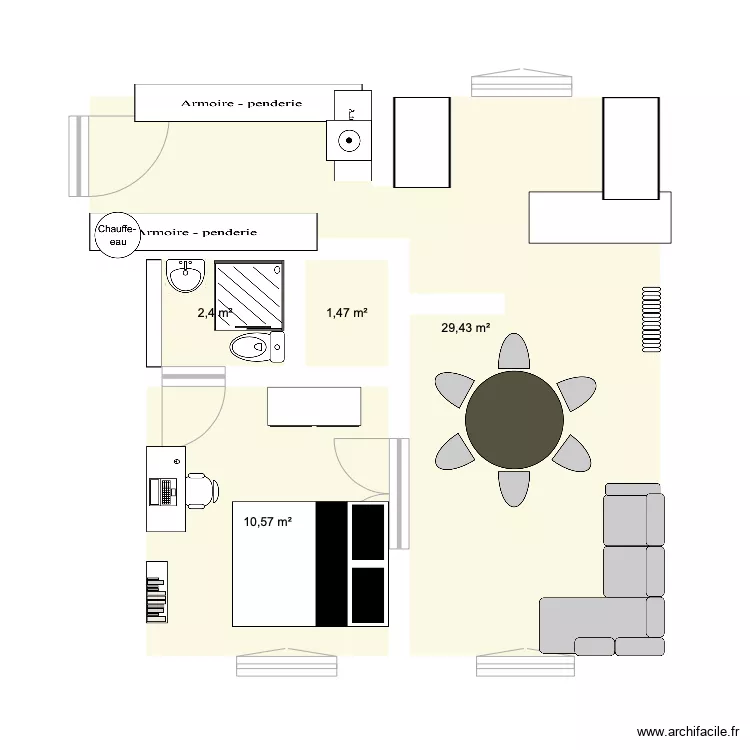 18ruArgonne. Plan de 