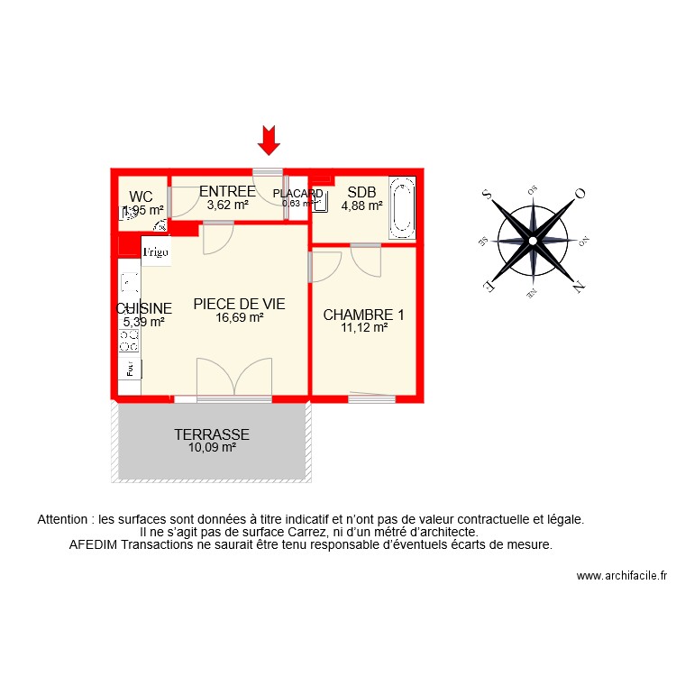 BI 7757 . Plan de 0 pièce et 0 m2