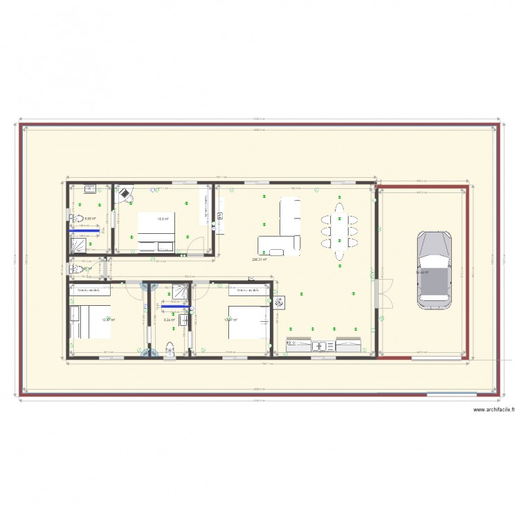 plan villa hat 2. Plan de 0 pièce et 0 m2