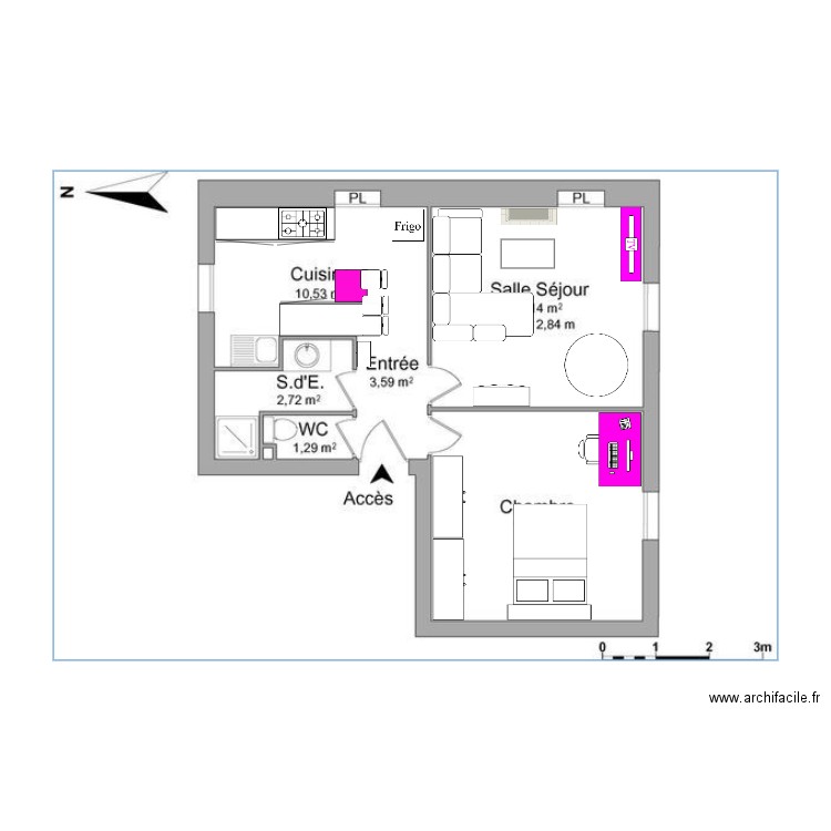babyzanet. Plan de 0 pièce et 0 m2