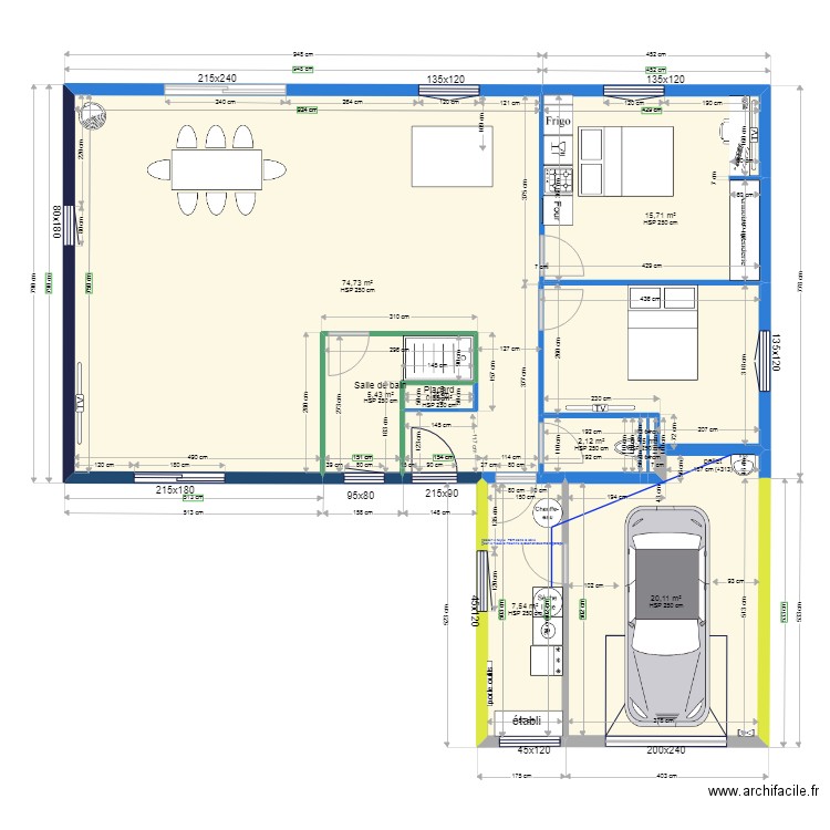 vue dessus accueillant. Plan de 0 pièce et 0 m2