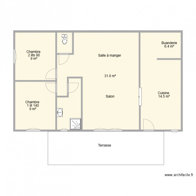 plan 3077 Tranchard. Plan de 0 pièce et 0 m2