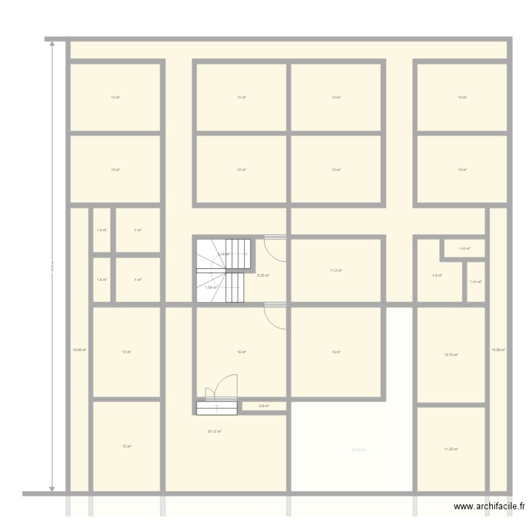 Terminus Office V02. Plan de 0 pièce et 0 m2