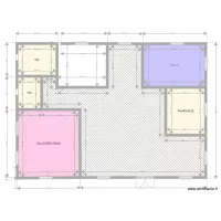 Maison Moderne de 3 Chambres , 1 Salon et 2 Douches interne avec 1 Cuisine interne