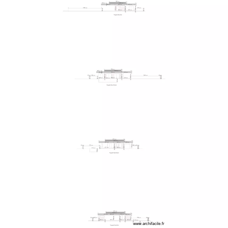 fa&ccedil;ades lassalle andre. Plan de 
