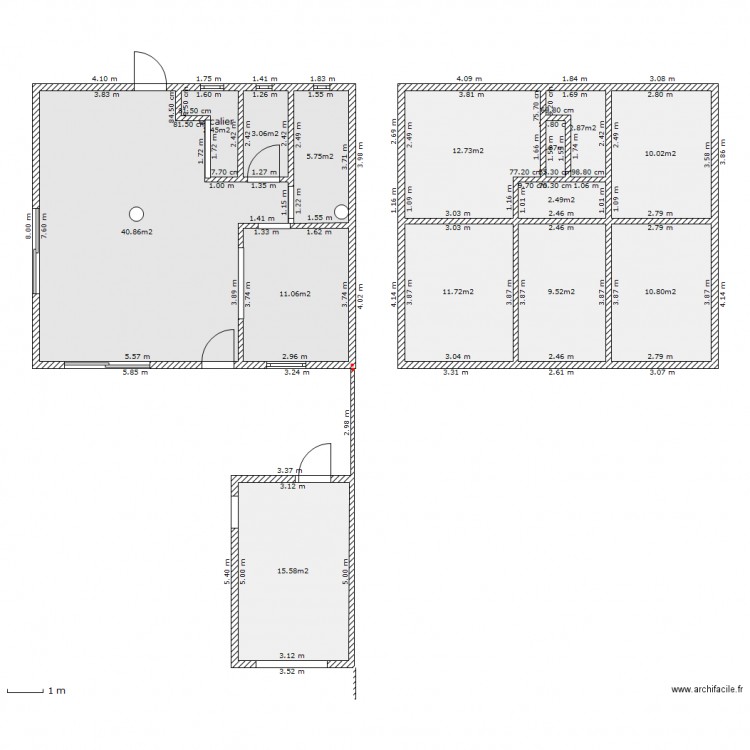 MAISON BBC. Plan de 0 pièce et 0 m2