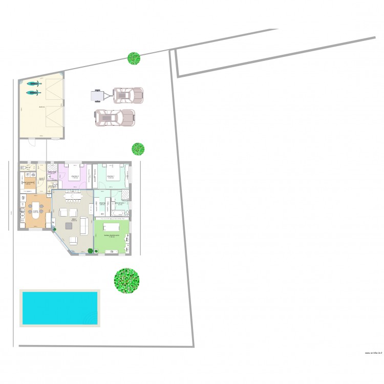 maison2. Plan de 0 pièce et 0 m2