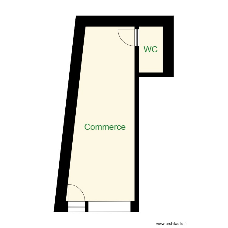 PARGNY COMMERCE. Plan de 0 pièce et 0 m2