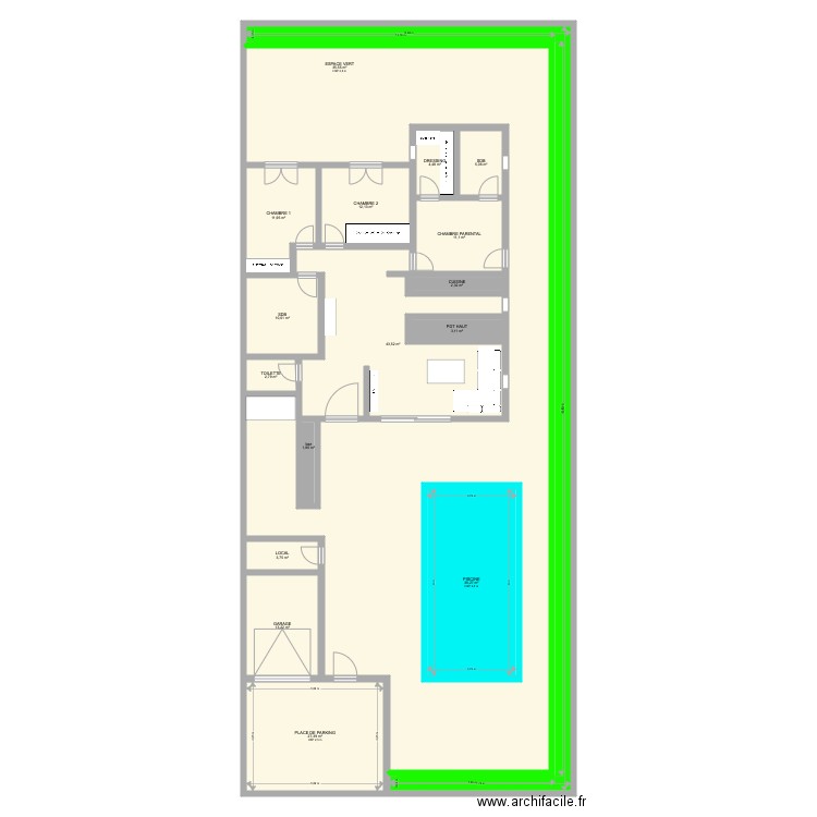 ST TIB. Plan de 0 pièce et 0 m2