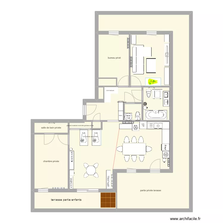le mans jardin des plantes sans espace priv&eacute;. Plan de 
