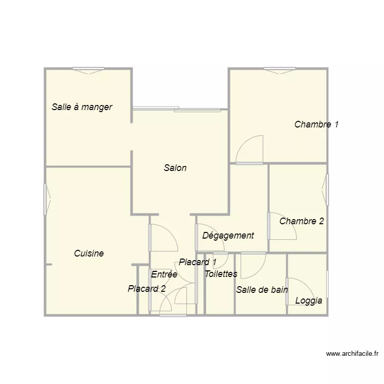 Indivision Bouquet. Plan de 