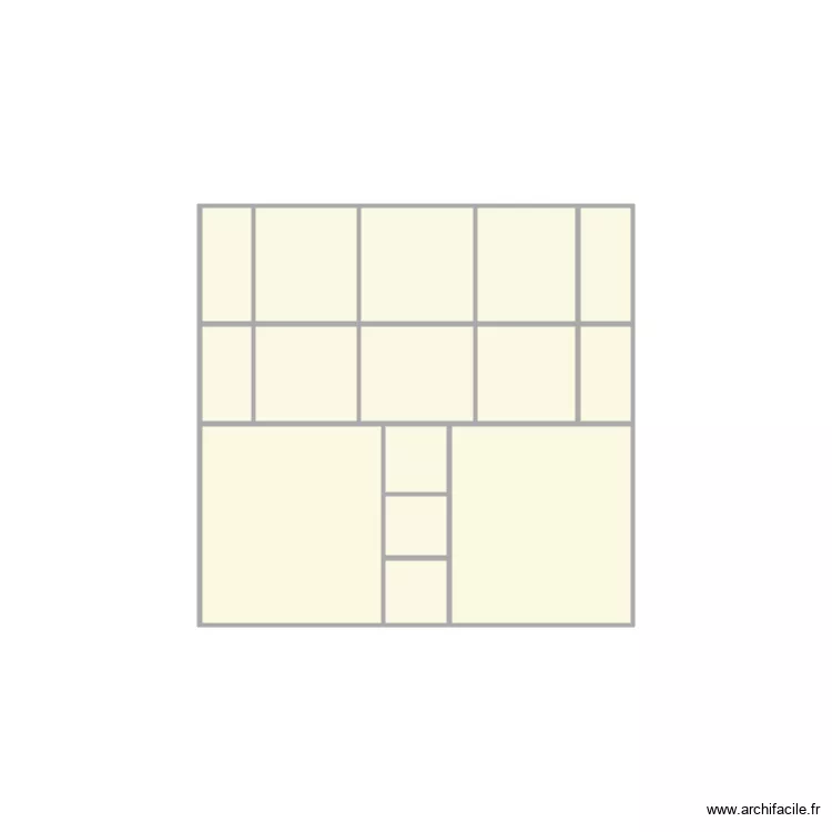 Dressing V1. Plan de 