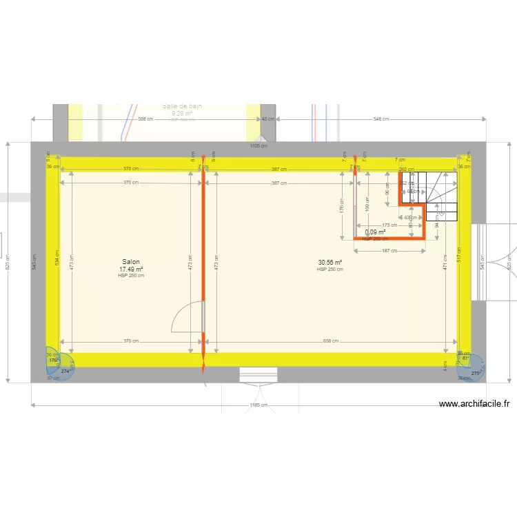 plan masse plomberie. Plan de 