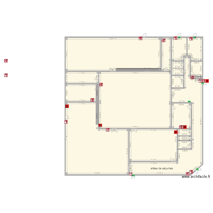 atelier. Plan de 0 pièce et 0 m2