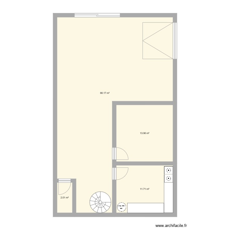 sous sol. Plan de 0 pièce et 0 m2