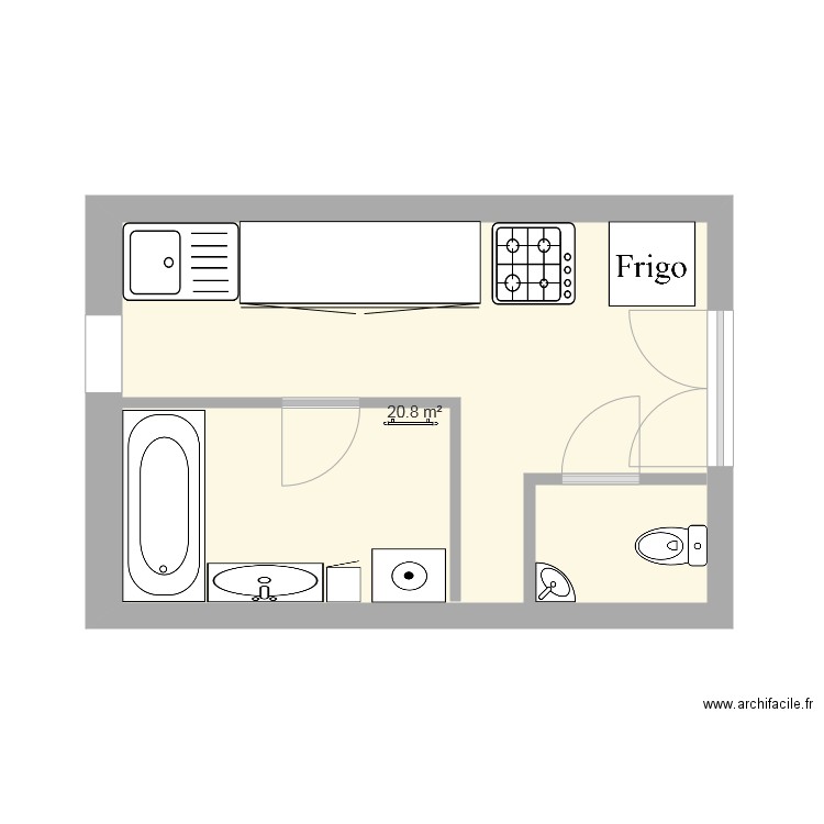 CUISINE. Plan de 0 pièce et 0 m2