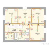 Chemin de fer 1 etage electrique A1