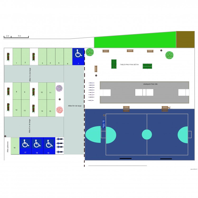 projet5B. Plan de 0 pièce et 0 m2