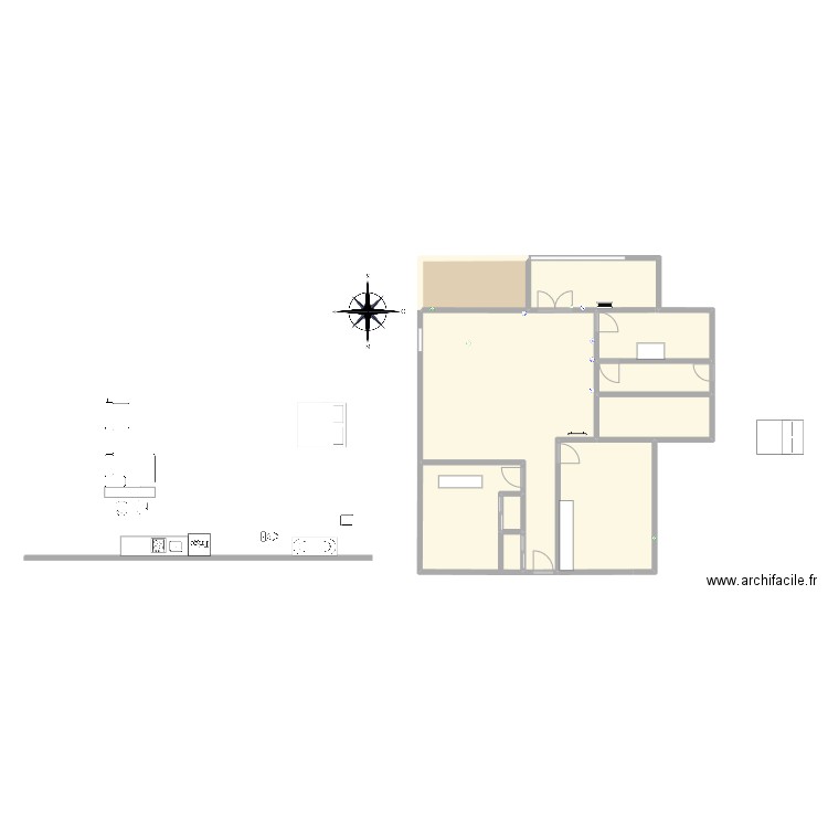 MaisonDuplex2. Plan de 9 pièces et 123 m2