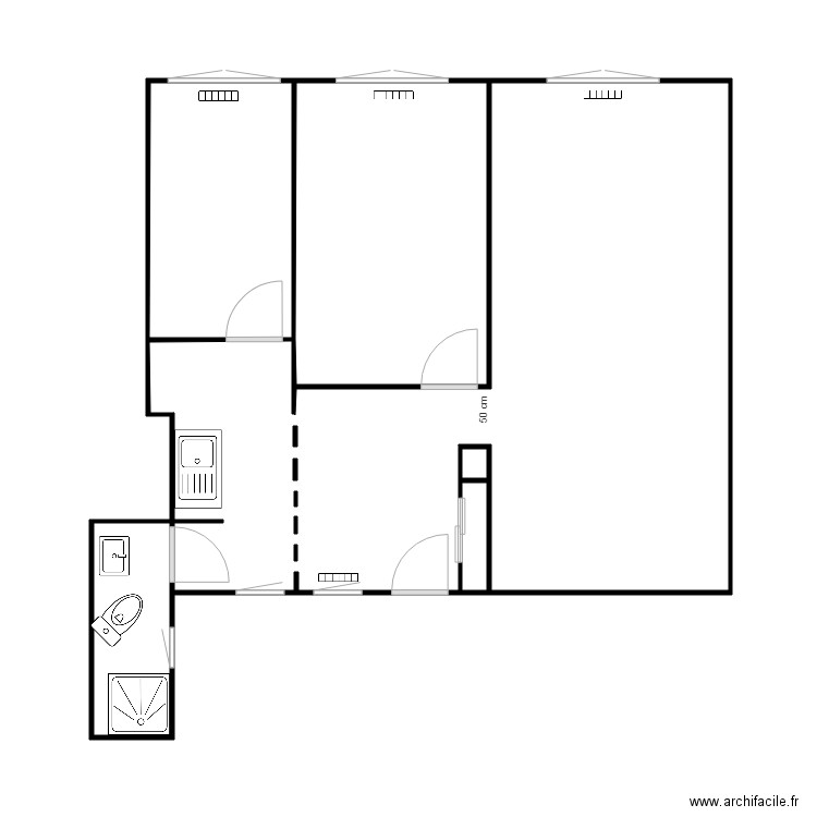 logt 2nd etage. Plan de 0 pièce et 0 m2