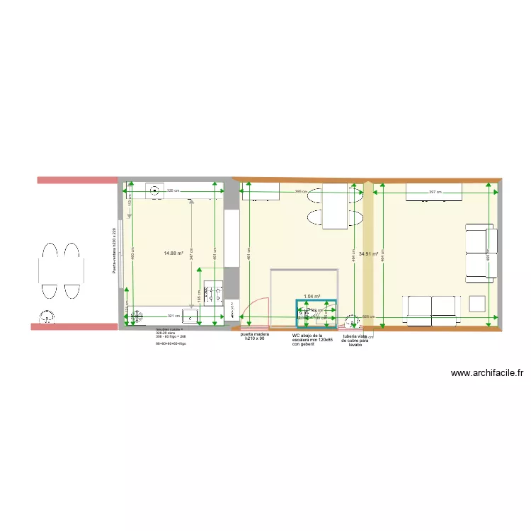 LA BAJO new. Plan de 