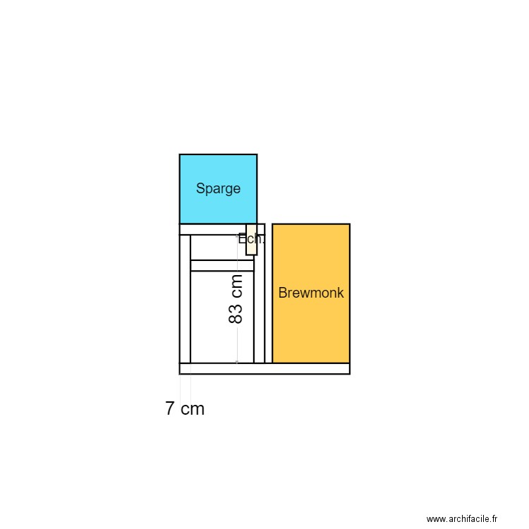 BrewStand. Plan de 0 pièce et 0 m2