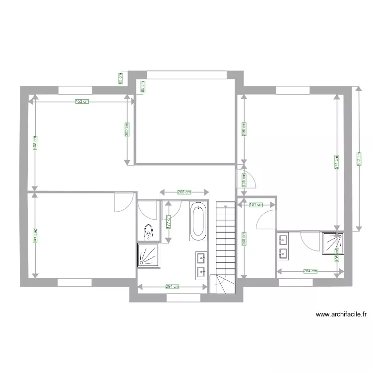 Alandi Qui  Glatigny. Plan de 