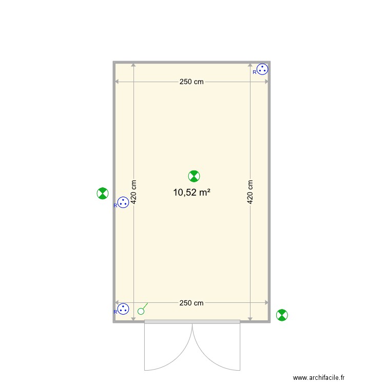 Abri Jardin01. Plan de 0 pièce et 0 m2