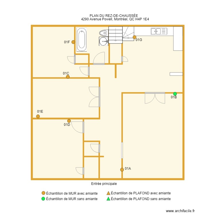 4290  Powell Montréal . Plan de 0 pièce et 0 m2