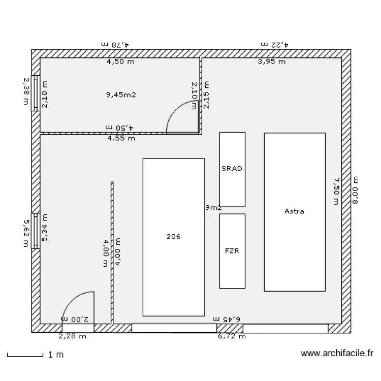Projet garage. Plan de Projet garage. Plan de
