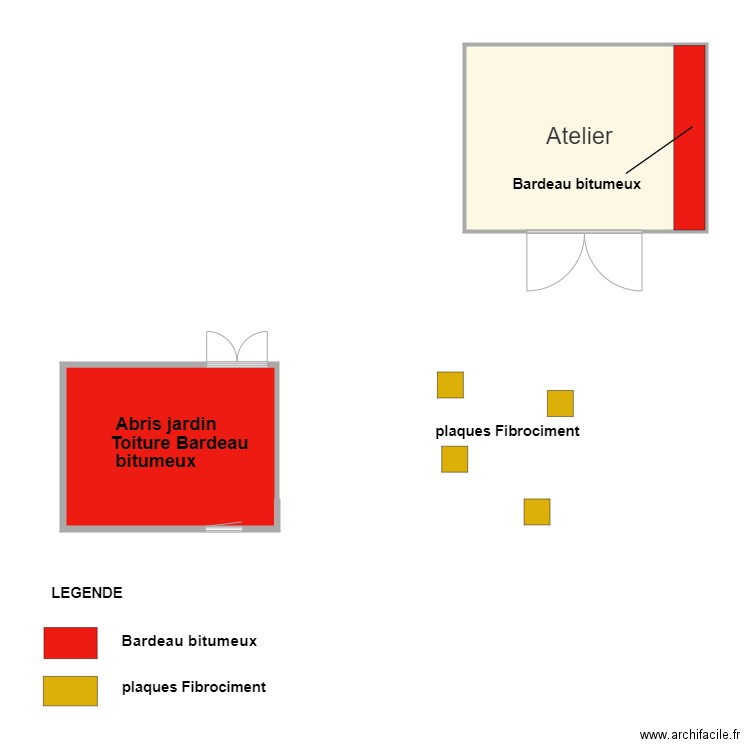 chalet exterieurs. Plan de 0 pièce et 0 m2