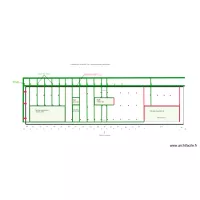 Ossature cot&eacute; chambres