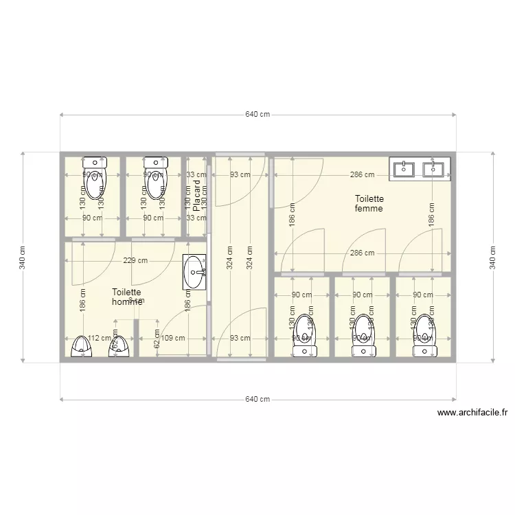 Sanitaire salle séminaire cotation. Plan de Sanitaire salle séminaire cotation. Plan de