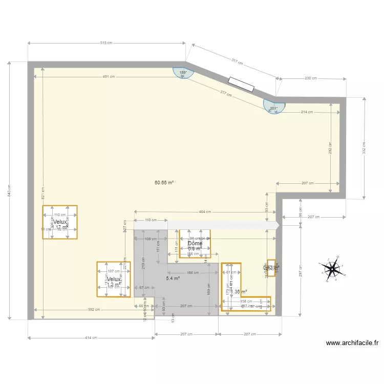 8 VMT ToitTerrasse toutes cotations. Plan de 8 VMT ToitTerrasse toutes cotations. Plan de