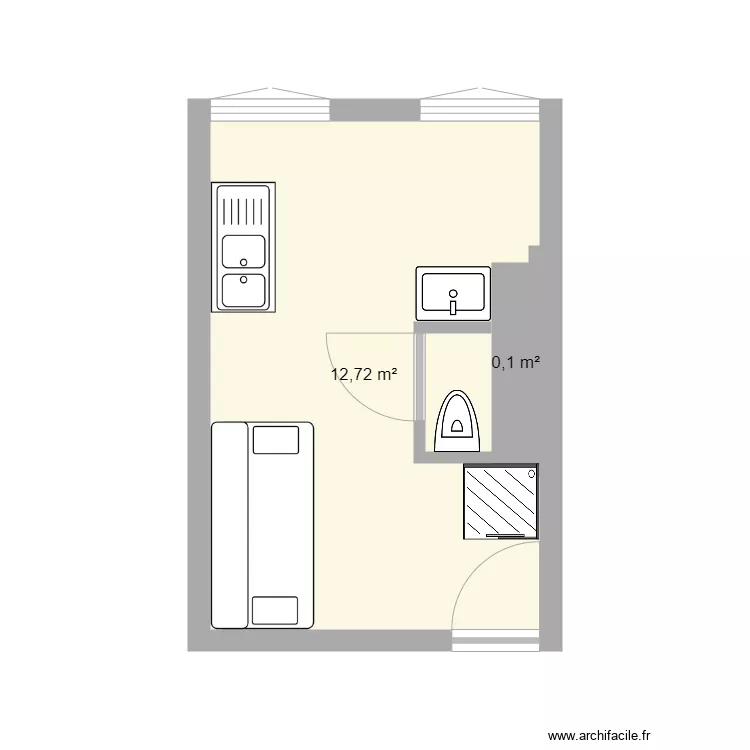 Plan Studio. Plan de 