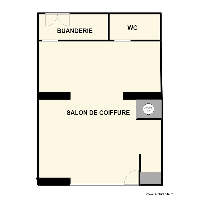 BOSSARD RENEE. Plan de 7 pièces et 109 m2