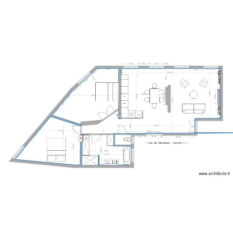 mezieres projet 12 février. Plan de 0 pièce et 0 m2