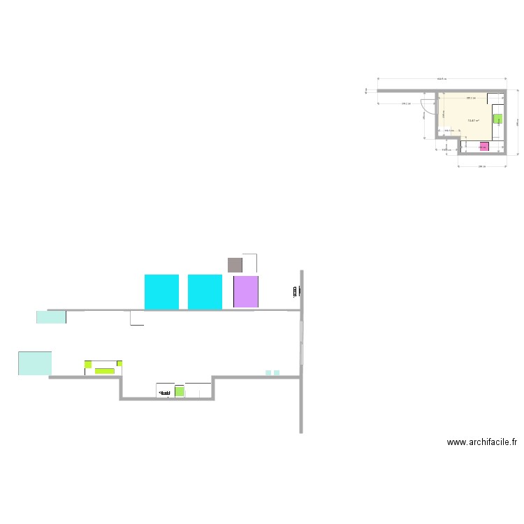 PDL3 v TUM. Plan de 0 pièce et 0 m2