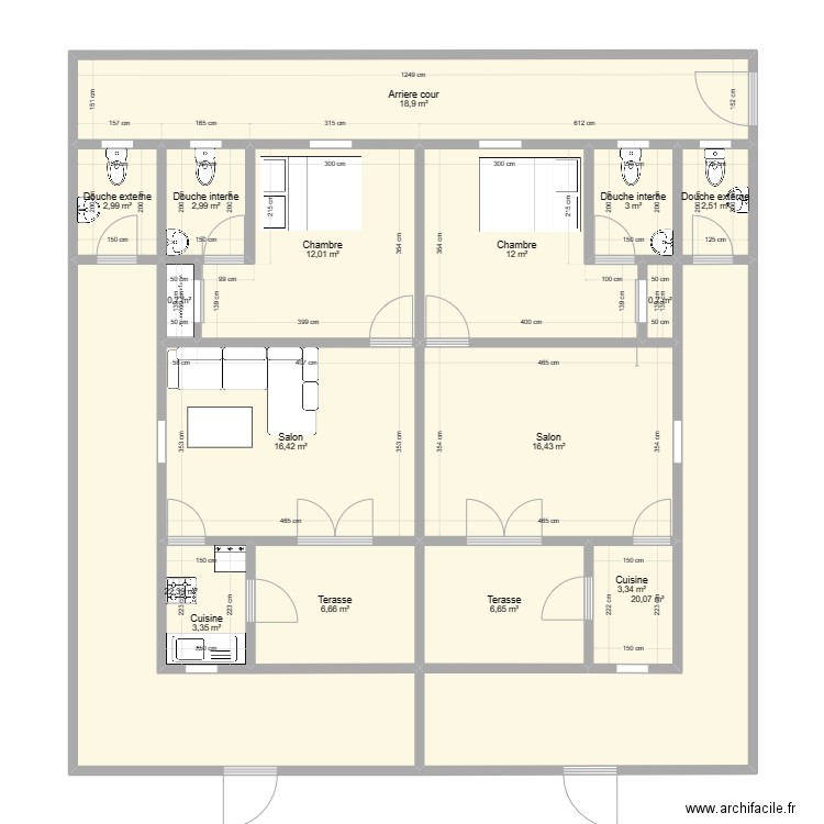 Petit paris. Plan de 0 pièce et 0 m2