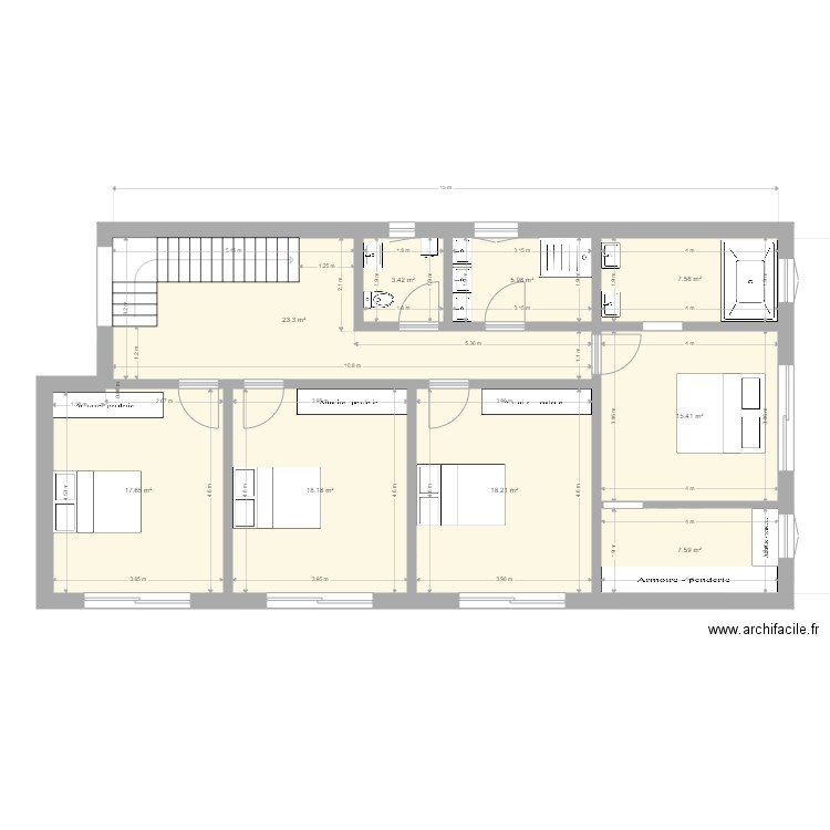 plan 790x1500 FINAL. Plan de 0 pièce et 0 m2