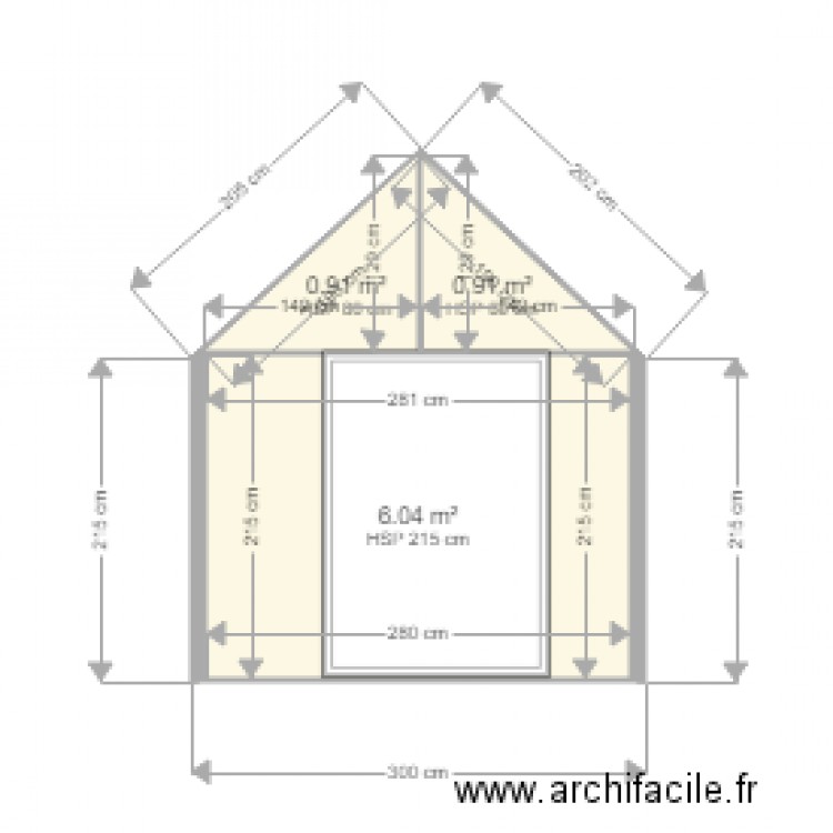 façade NORD espace social. Plan de 0 pièce et 0 m2