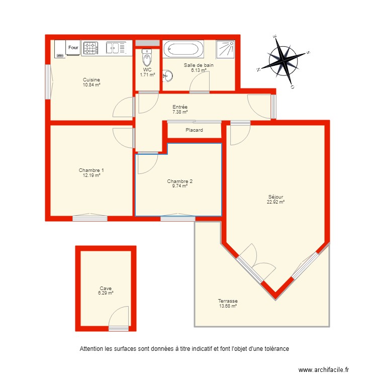 BI 3067 non  côté. Plan de 0 pièce et 0 m2